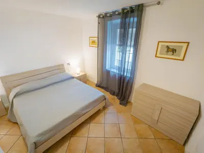 Letto o letti in una camera di Vista sul Castello