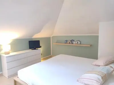 Letto o letti in una camera di Brezza di Mare Casa Vacanze