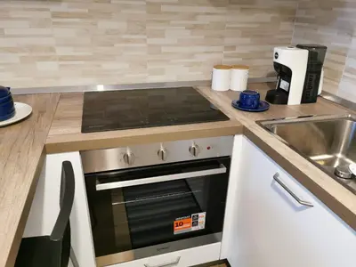 Cucina o angolo cottura di Ai PESCI BLUE FLAT