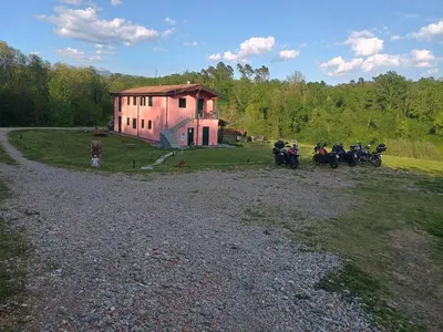 Paesaggio naturale nelle vicinanze dell'affittacamere