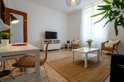 TV o dispositivi per l'intrattenimento presso 256 - Casa San Bernardo Vista Mare, nel verde di Sestri Levante