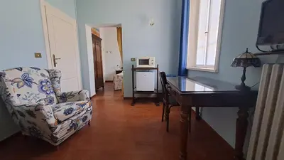 TV o dispositivi per l'intrattenimento presso Corte Fitti guest house