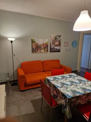 Area soggiorno di FARE BnB- la chicca di Emilio