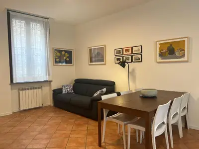 Area soggiorno di Appartamento Il glicine Cremona Centro