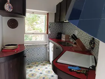 Cucina o angolo cottura di Galia's beach house