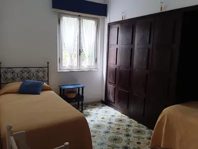 Letto o letti in una camera di Galia's beach house