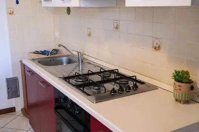 Cucina o angolo cottura di Soggiorno in Valle