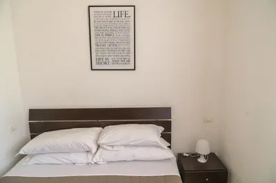 Letto o letti in una camera di Soggiorno in Valle