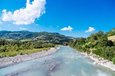 Paesaggio naturale nelle vicinanze dell'appartamento