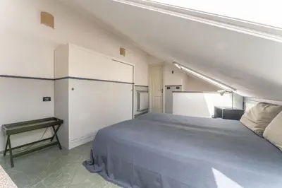 Letto o letti in una camera di Emma House, Moneglia, Wifi