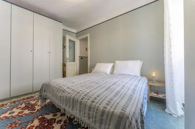 Letto o letti in una camera di Emma House, Moneglia, Wifi