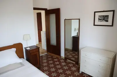 Letto o letti in una camera di Tranquil Tuscan House with Pool and Scenic Views