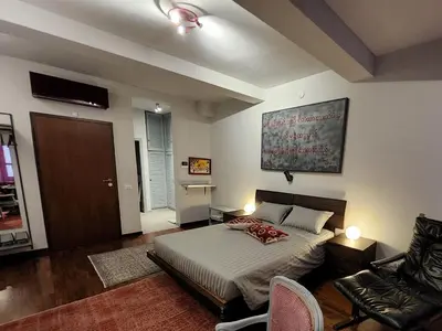 Area soggiorno di Le Cœur Urban Suite Parma