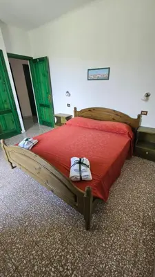 Letto o letti in una camera di Casa Gaggiola
