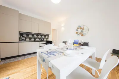 Planimetria di CasaViva - Charming Bilo with Terrace in Rapallo