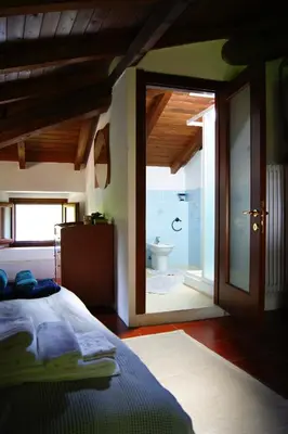 Letto o letti in una camera di Dulcius ex Asperis Bed & breakfast