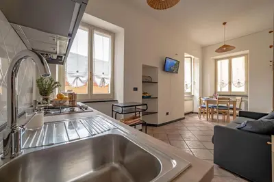 Cucina o angolo cottura di Il VICO dei CANTI ROSSI