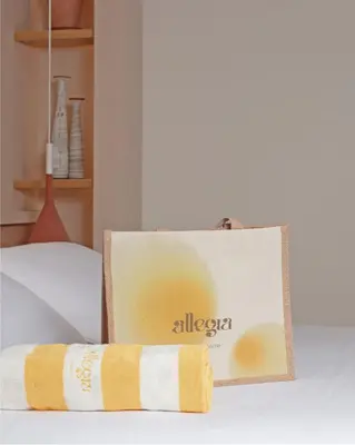 Letto o letti in una camera di allegra suites