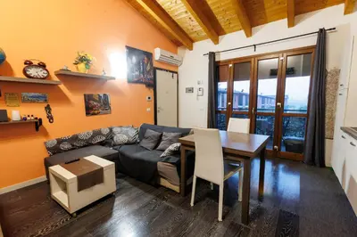 Area soggiorno di Casa di Marco
