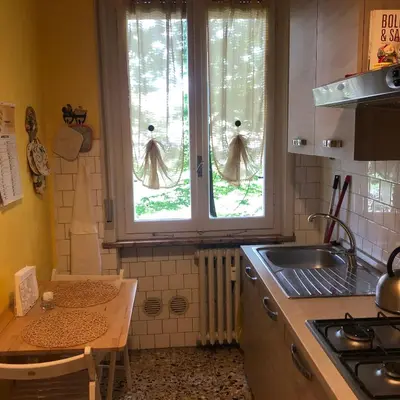Cucina o angolo cottura di Apartment Ponte delle Nazioni