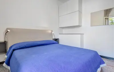 Letto o letti in una camera di 2 Bedroom Lovely Home In Casarza Ligure