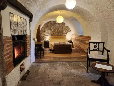 Area soggiorno di Limone e Peperoncino B&B