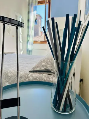 Letto o letti in una camera di Notte Tempo