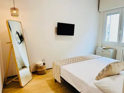 Letto o letti in una camera di Rapallo Home
