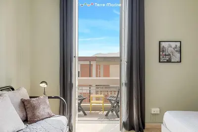 Letto o letti in una camera di Easy Breezy, TerreMarine