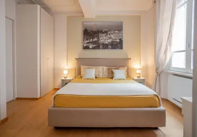 Letto o letti in una camera di Suites Appartamento 2 bagni - Freedom SUITES
