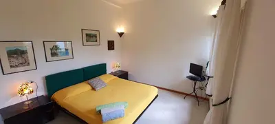 Letto o letti in una camera di Private Parking, Terrace, Quite near the Sea