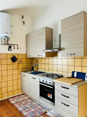 Cucina o angolo cottura di Casa Alessio a 15 minuti dal mare