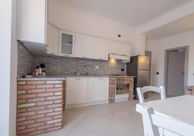 Cucina o angolo cottura di Appartamento a pochi minuti a piedi dalla spiaggia di Riva Trigoso - Sestri Levante - 