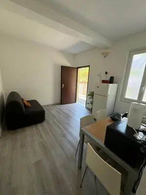 Area soggiorno di Il Mare a un passo da casa SAMY appartamento intero 6 posti letto 60 mt