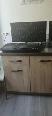 Cucina o angolo cottura di Il Mare a un passo da casa SAMY appartamento intero 6 posti letto 60 mt