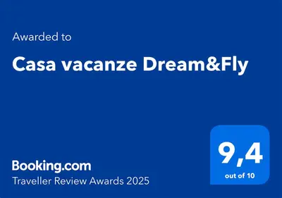 Certificato, attestato, insegna o altro documento esposto da Casa vacanze Dream&Fly