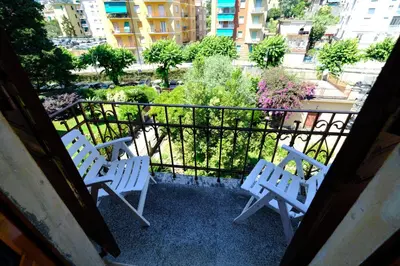 Balcone o terrazza di Angolo Azzurro by PortofinoVacanze