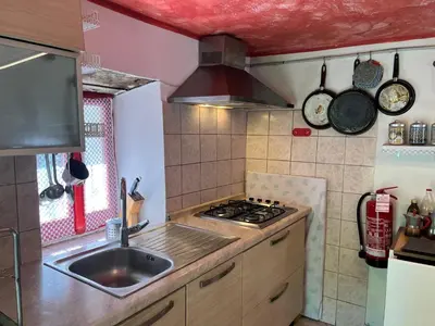 Cucina o angolo cottura di Agriturismo antico mulino sul Dolo