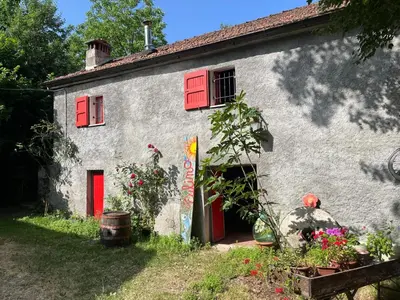 Giardino di Agriturismo antico mulino sul Dolo