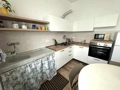 Cucina o angolo cottura di La Casa dei Grilli