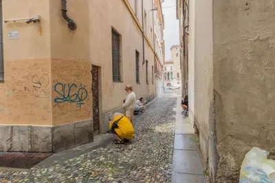 Ospiti di Crema, nel cuore del set del film CMBYN con animali domestici