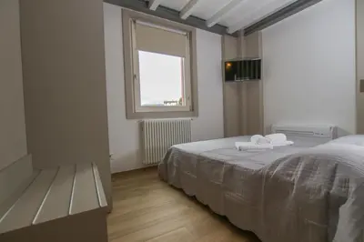 Letto o letti in una camera di Agriturismo Monte di Bebbio