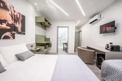 Letto o letti in una camera di Affittacamere I Tesori di Modena