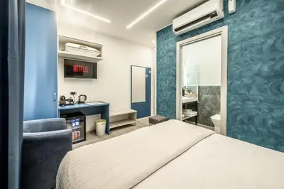 Letto o letti in una camera di Affittacamere I Tesori di Modena