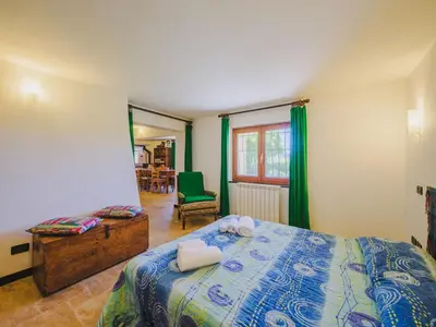 Letto o letti in una camera di Villa Antica Torre by Interhome