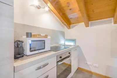 Cucina o angolo cottura di Stazione 200m - Wifi - Aria condizionata - Smart TV