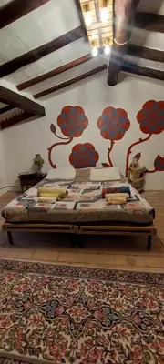 Letto o letti in una camera di Oobeh Country House