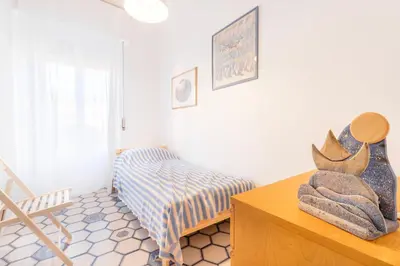 Letto o letti in una camera di Gemma ligure, Levanto