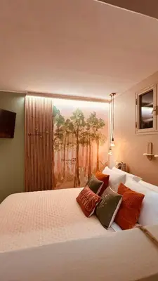 Letto o letti in una camera di BBSUITE21 Maranello