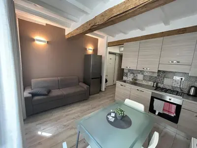 Cucina o angolo cottura di Borgo Guazzo Flat